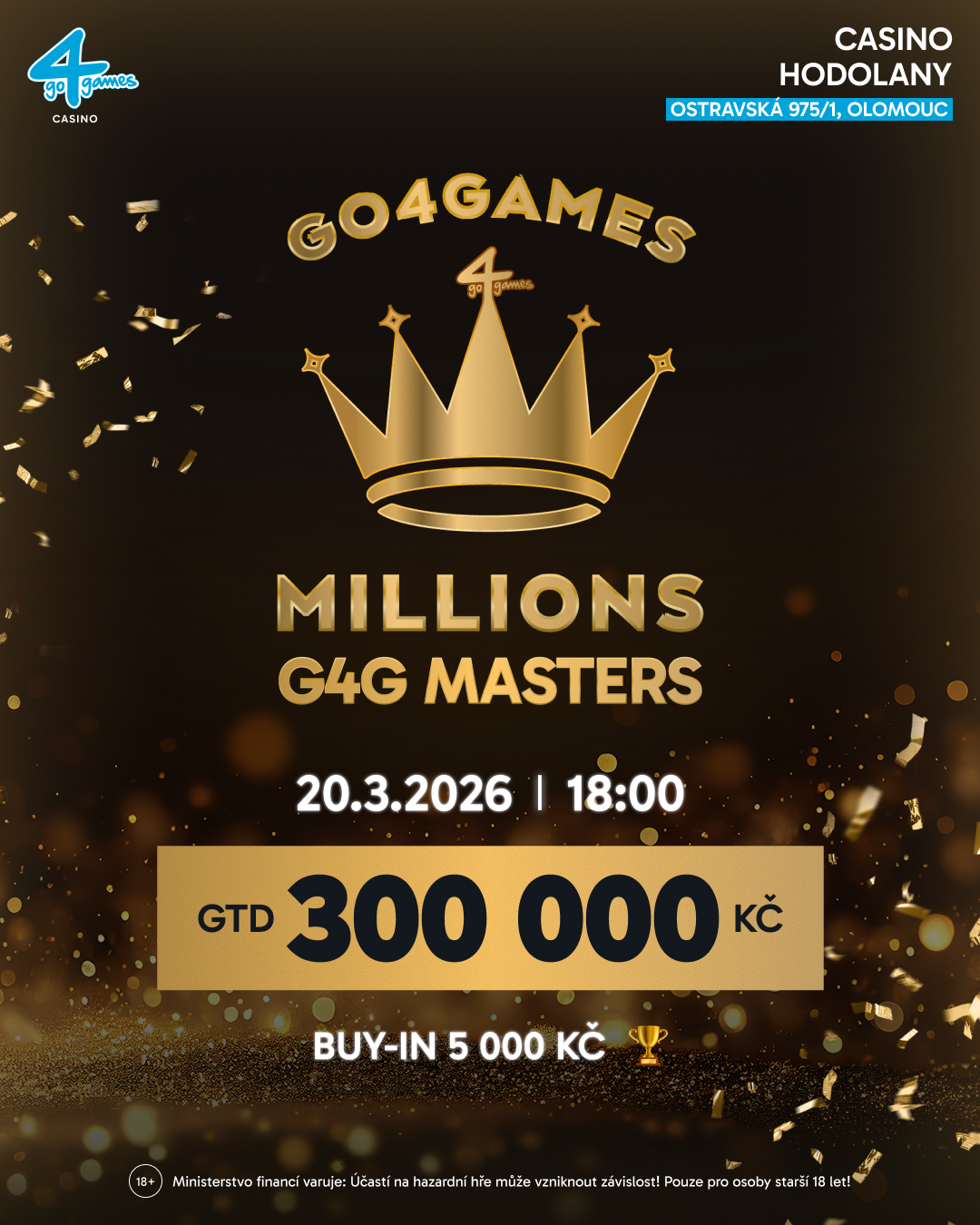 G4G MASTERS 8-max re-entry TROPHY