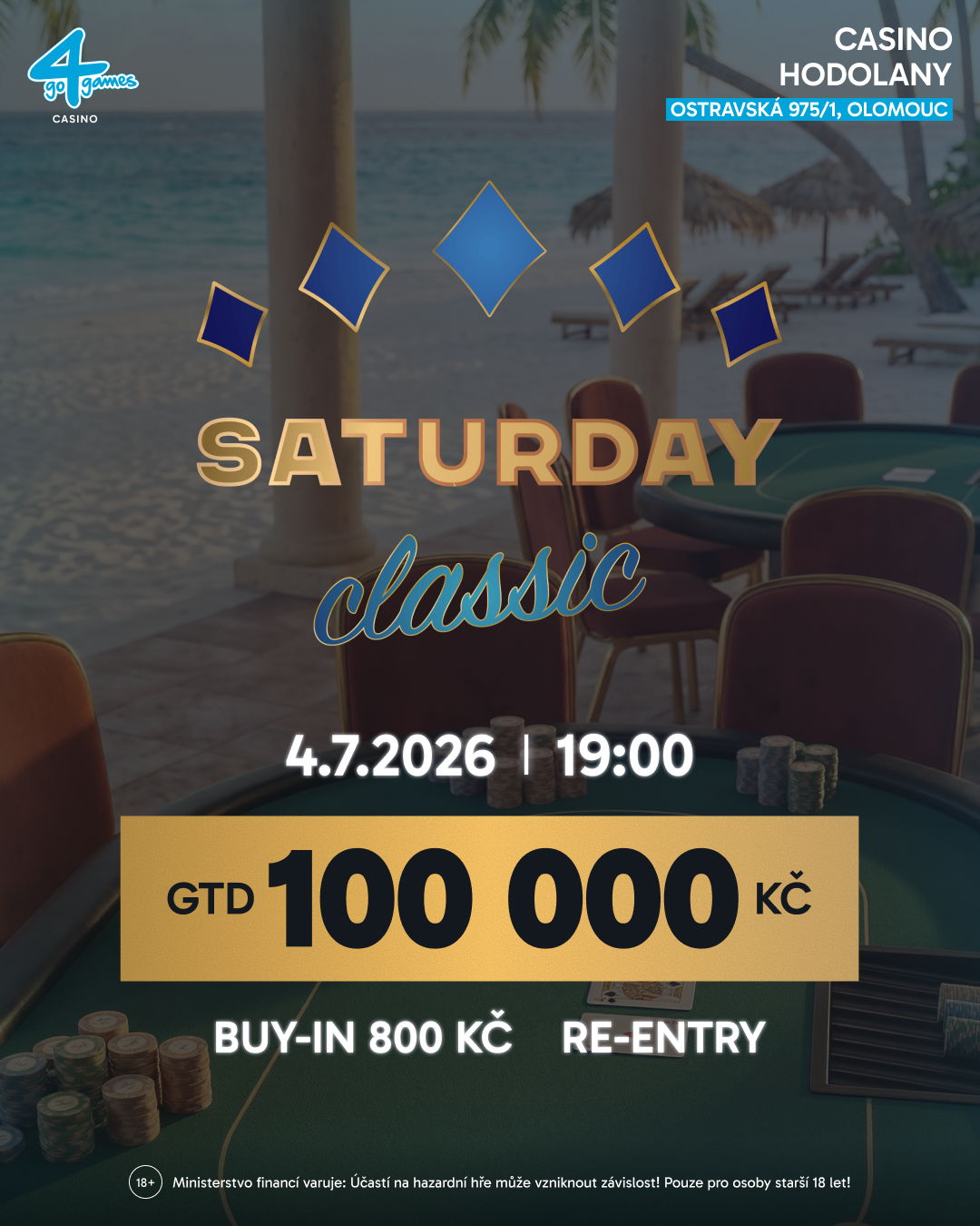 Saturday Classic re-entry