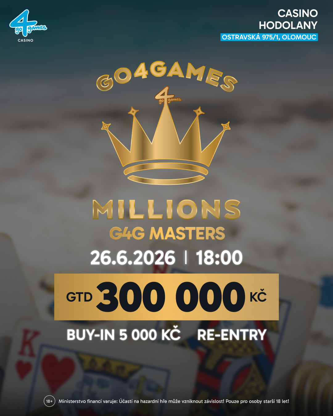 G4G MASTERS 8-max re-entry TROPHY