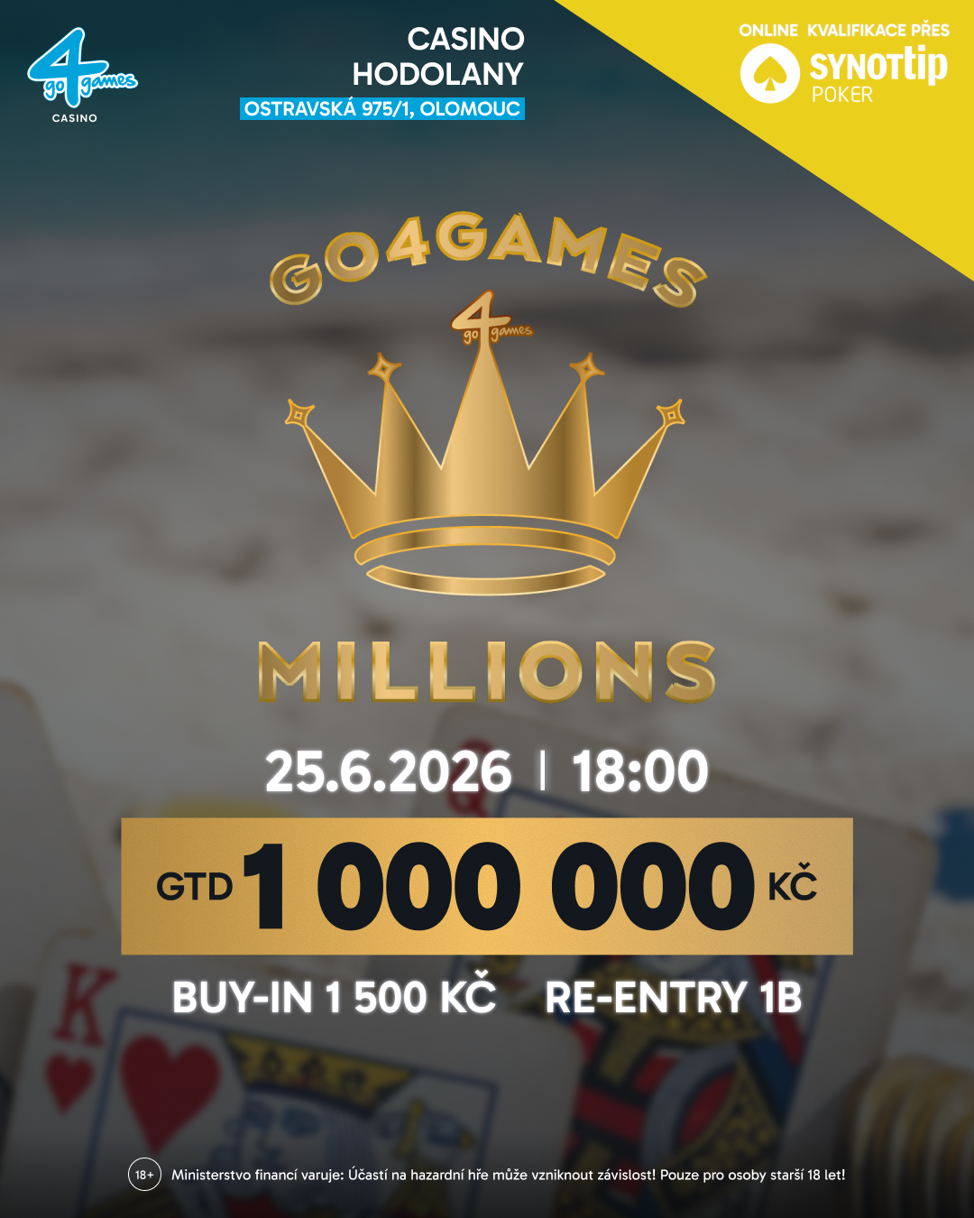 Go4games Millions re-entry 1B